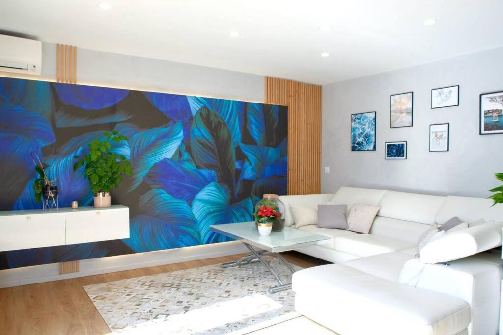 T3 Le Designer 4E-Terrasse-Climatisation & Netflix Apartment Marseille Luaran gambar
