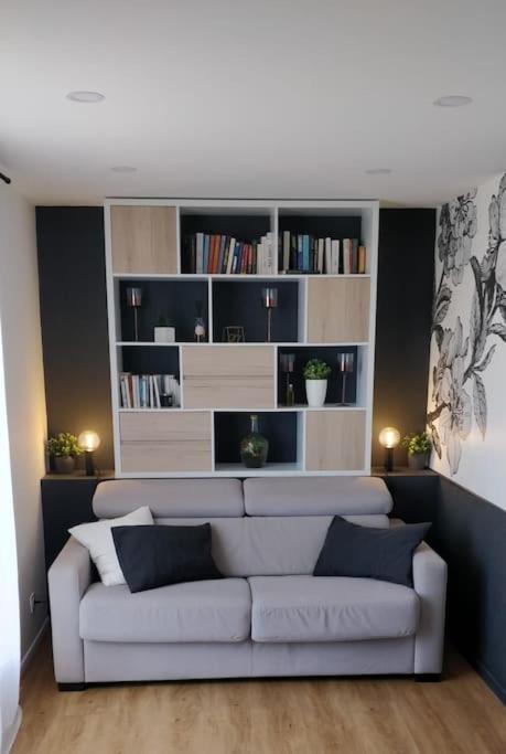 T3 Le Designer 4E-Terrasse-Climatisation & Netflix Apartment Marseille Luaran gambar